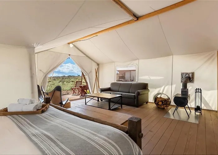 Under Canvas Grand Canyon Campo de lujo